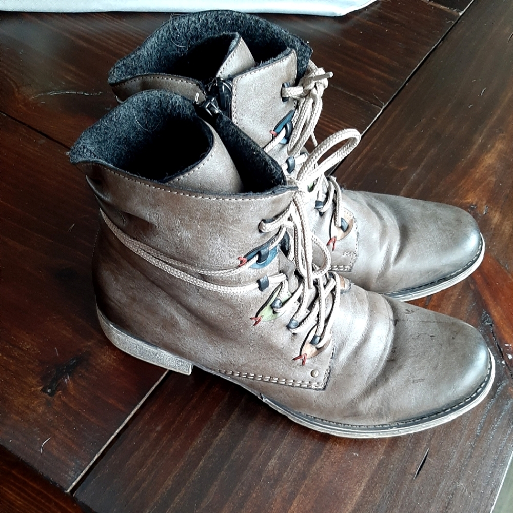 RIEKER Women's Mid Calf Boots